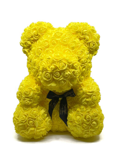 ТЕДДИ ИЗ РОЗ - ЖЕЛТЫЙ
